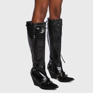 Lethal looks dolls kill goth cowboy boots